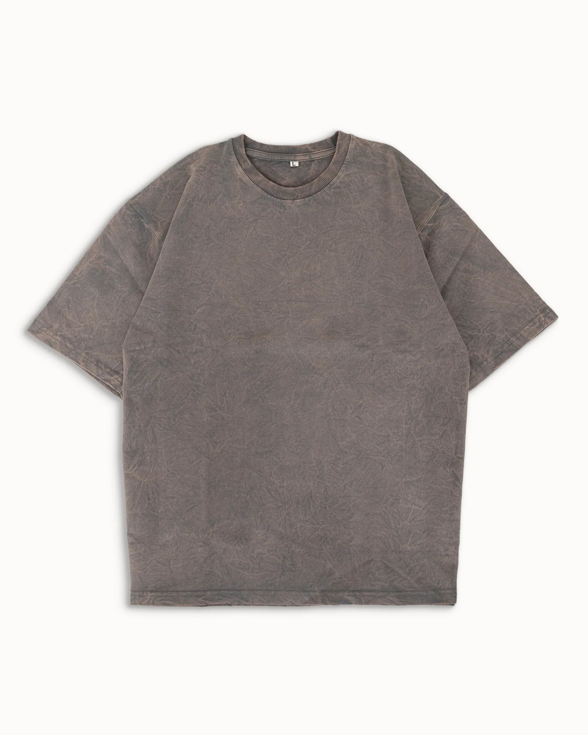 Lost Acid Wash Oversized T-Shirt - Bellbum