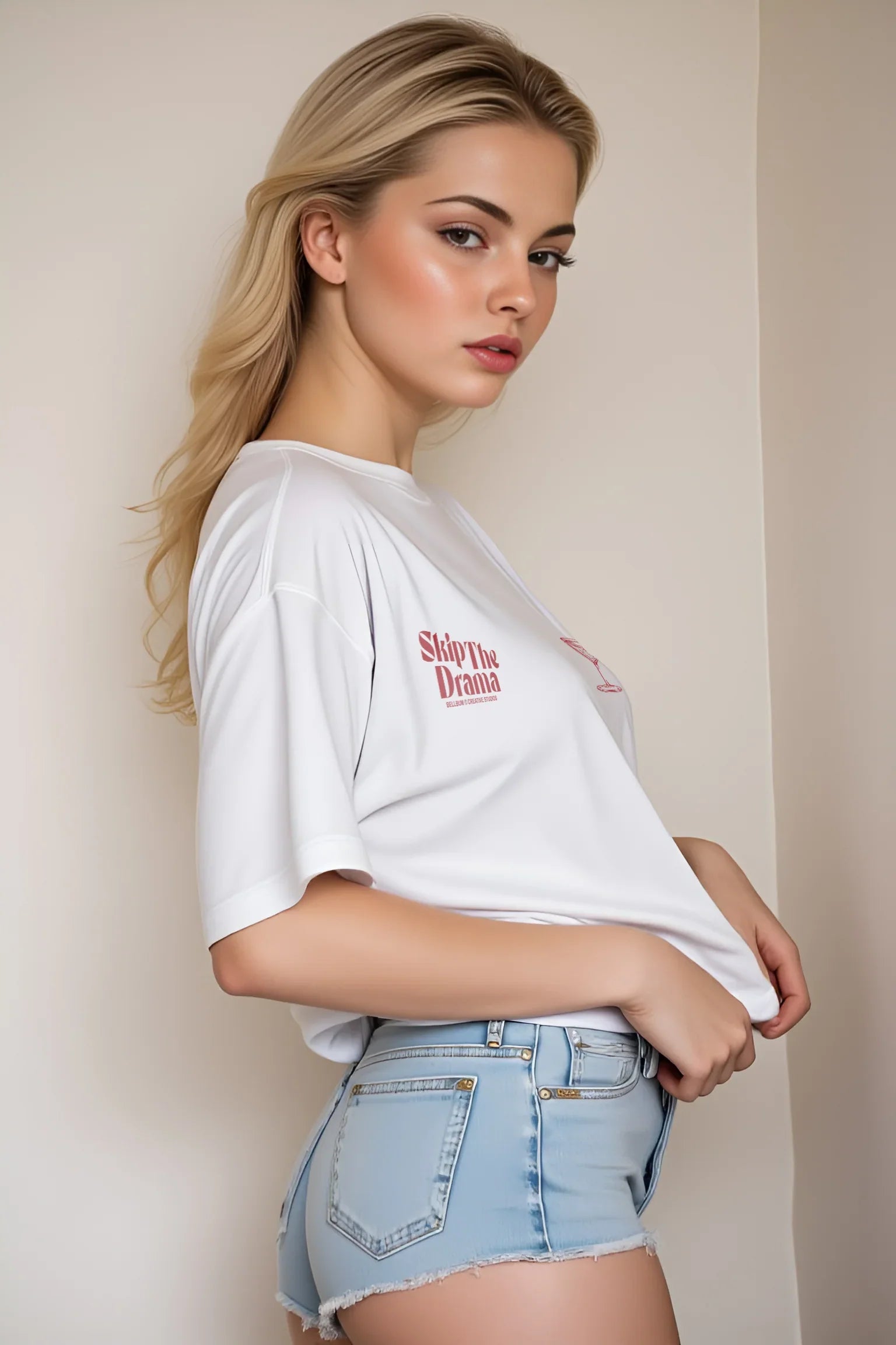 Skip the Drama 'Hey Siri' Graphic Tee – Bellbum Originals - Bellbum