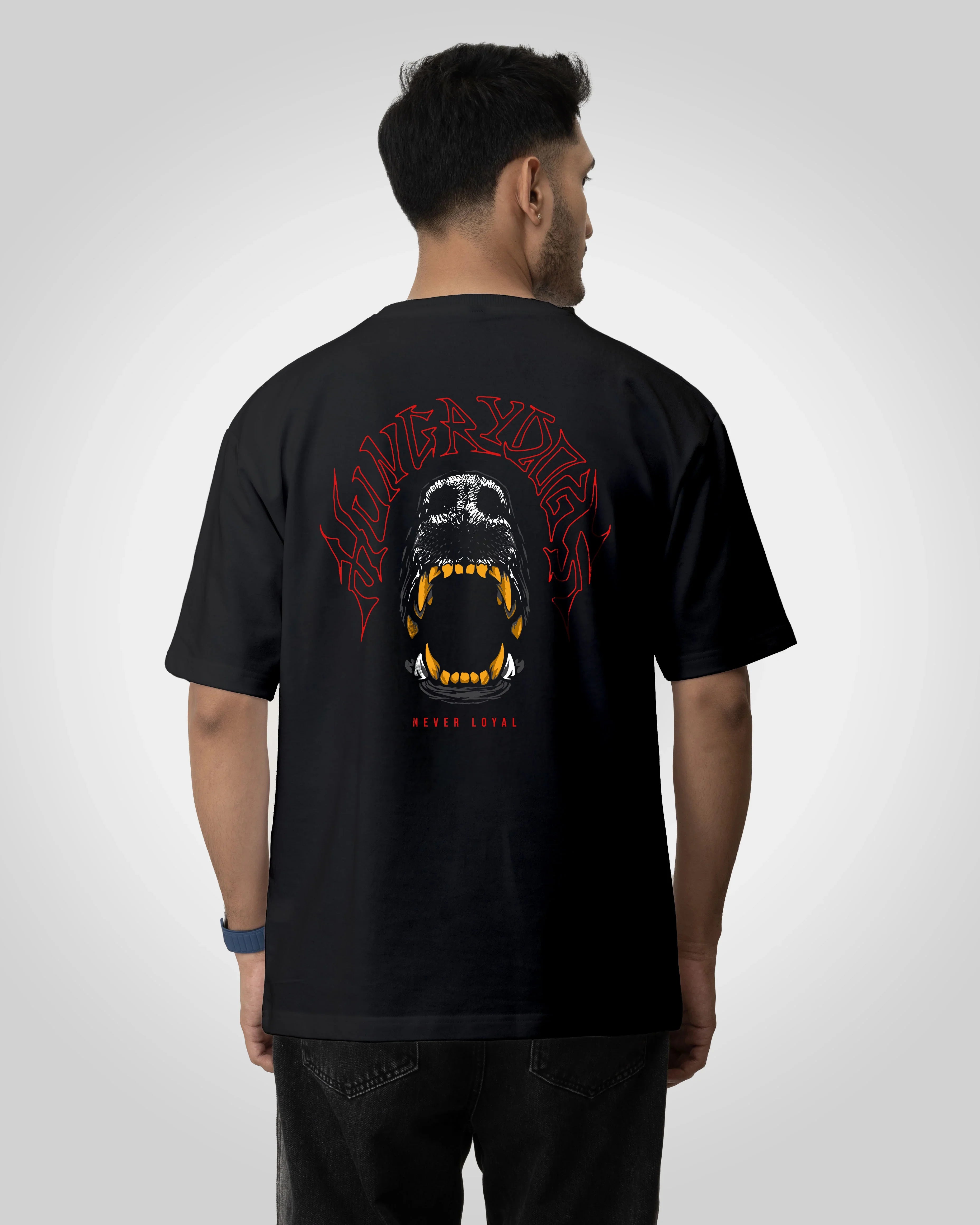 Hungry dogs Unisex t-shirt oversized t-shirt - Bellbum