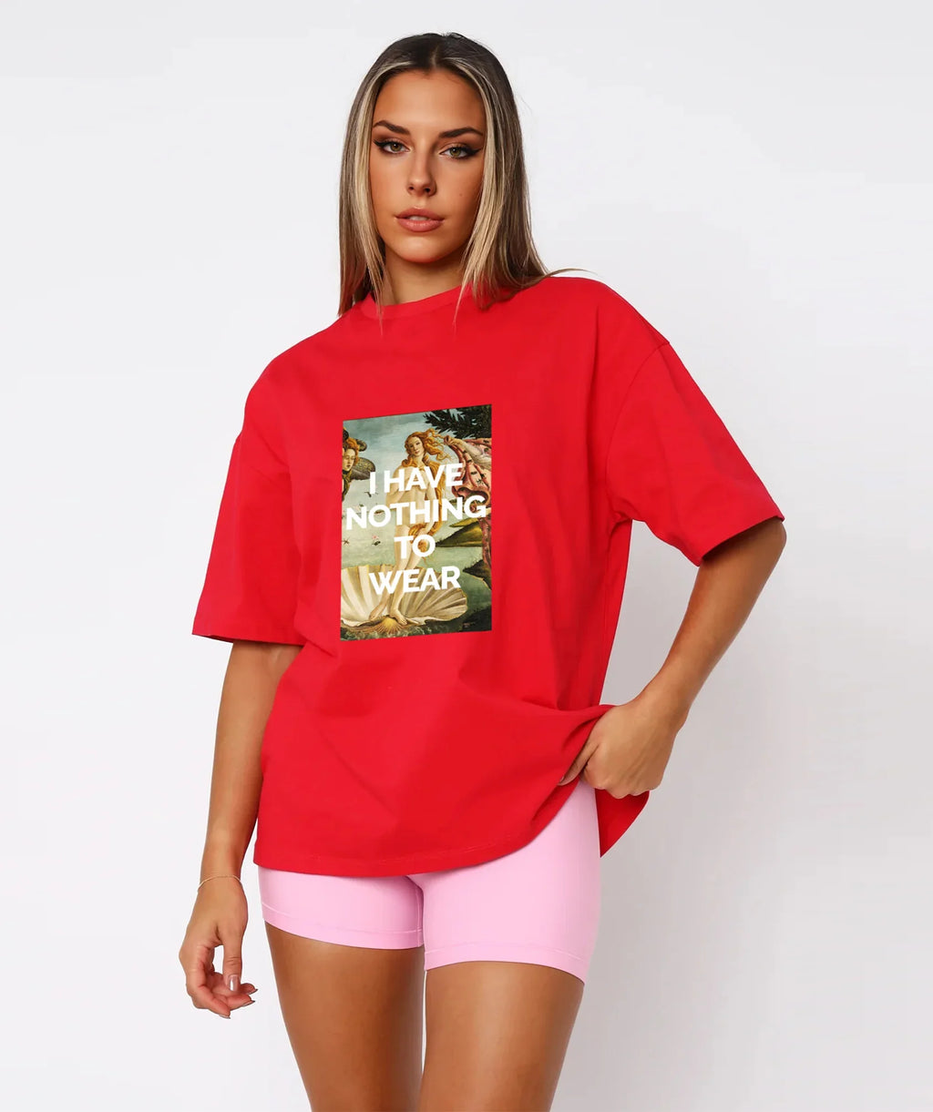 Nothing To Wear Oversized Tee - Bellbum