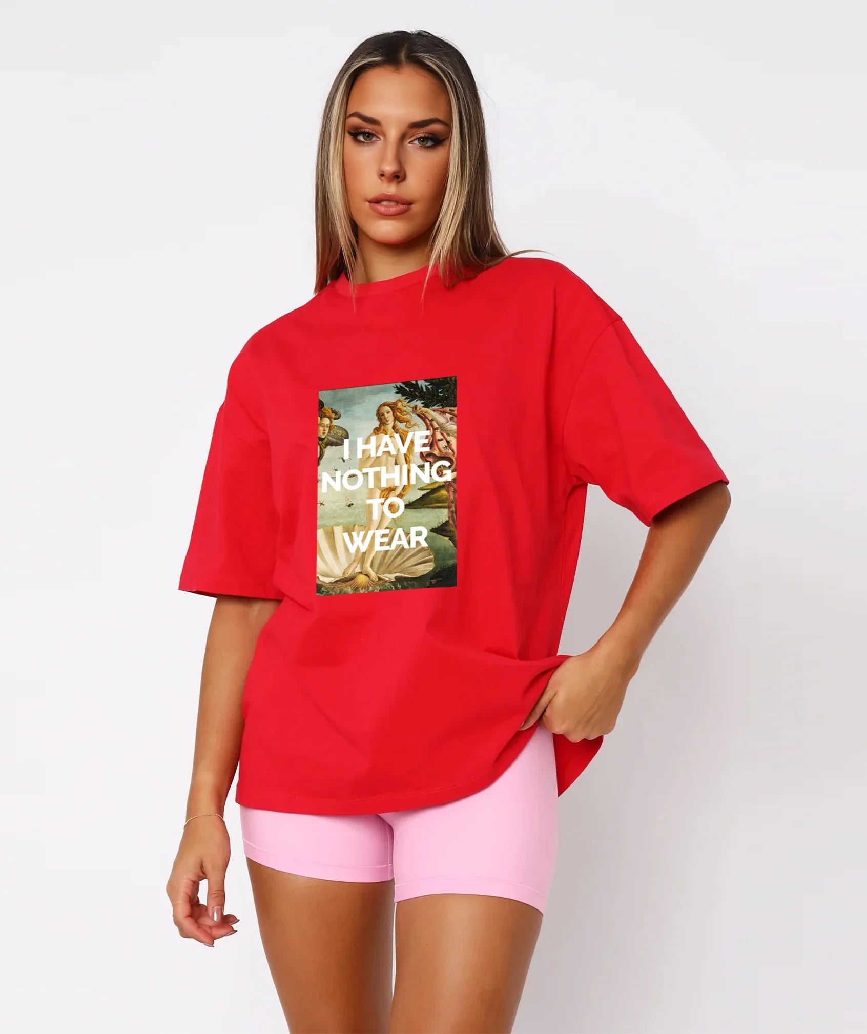Nothing To Wear Oversized Tee - Bellbum