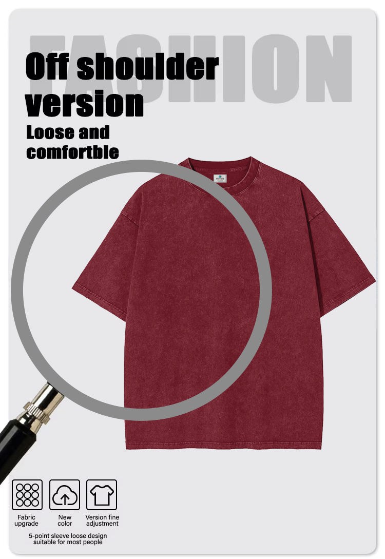 Bellbum Unisex Oversized T-Shirt Maroon Cotton – With You Everything Is Okay
