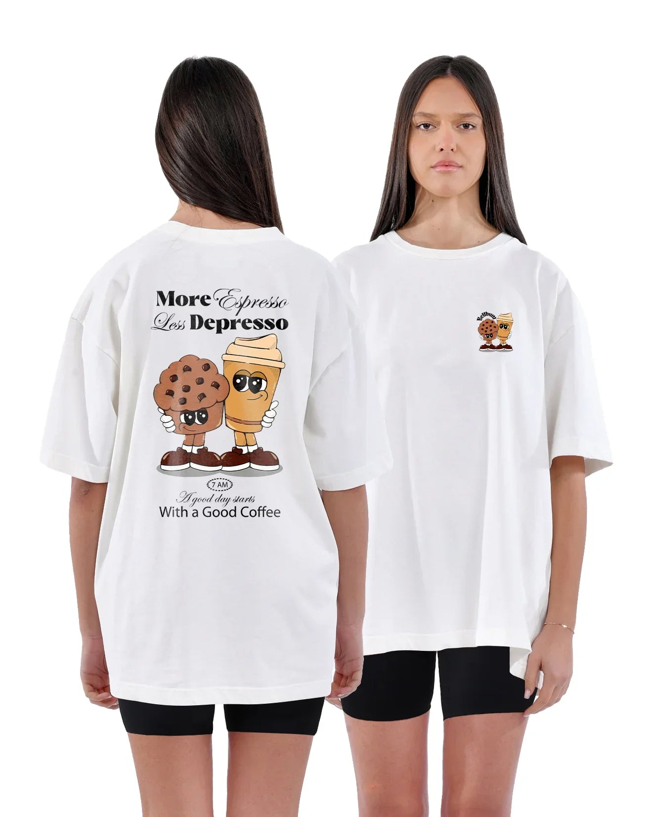 Espresso Unisex t-shirt oversized t-shirt - Bellbum