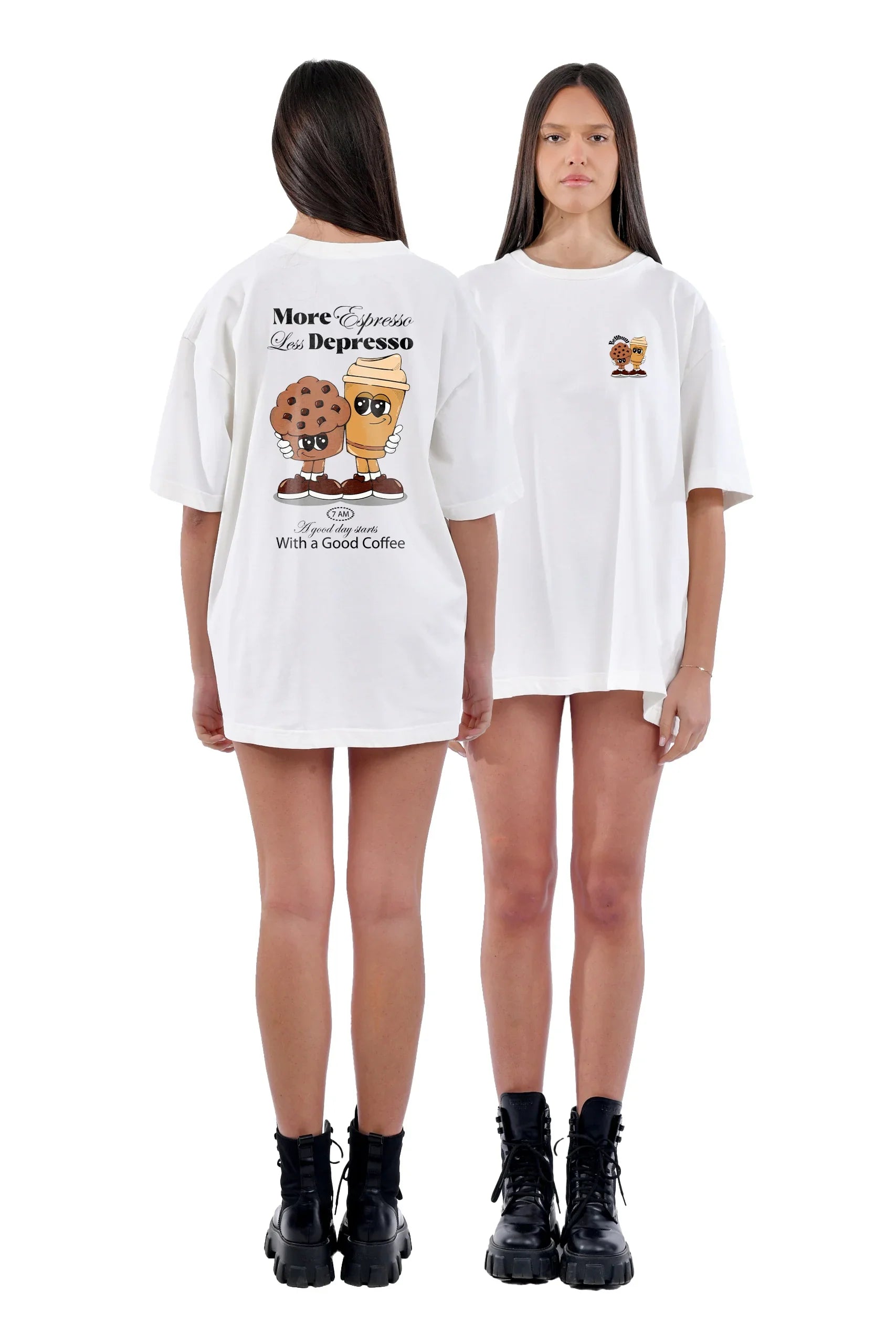 Espresso Unisex t-shirt oversized t-shirt - Bellbum