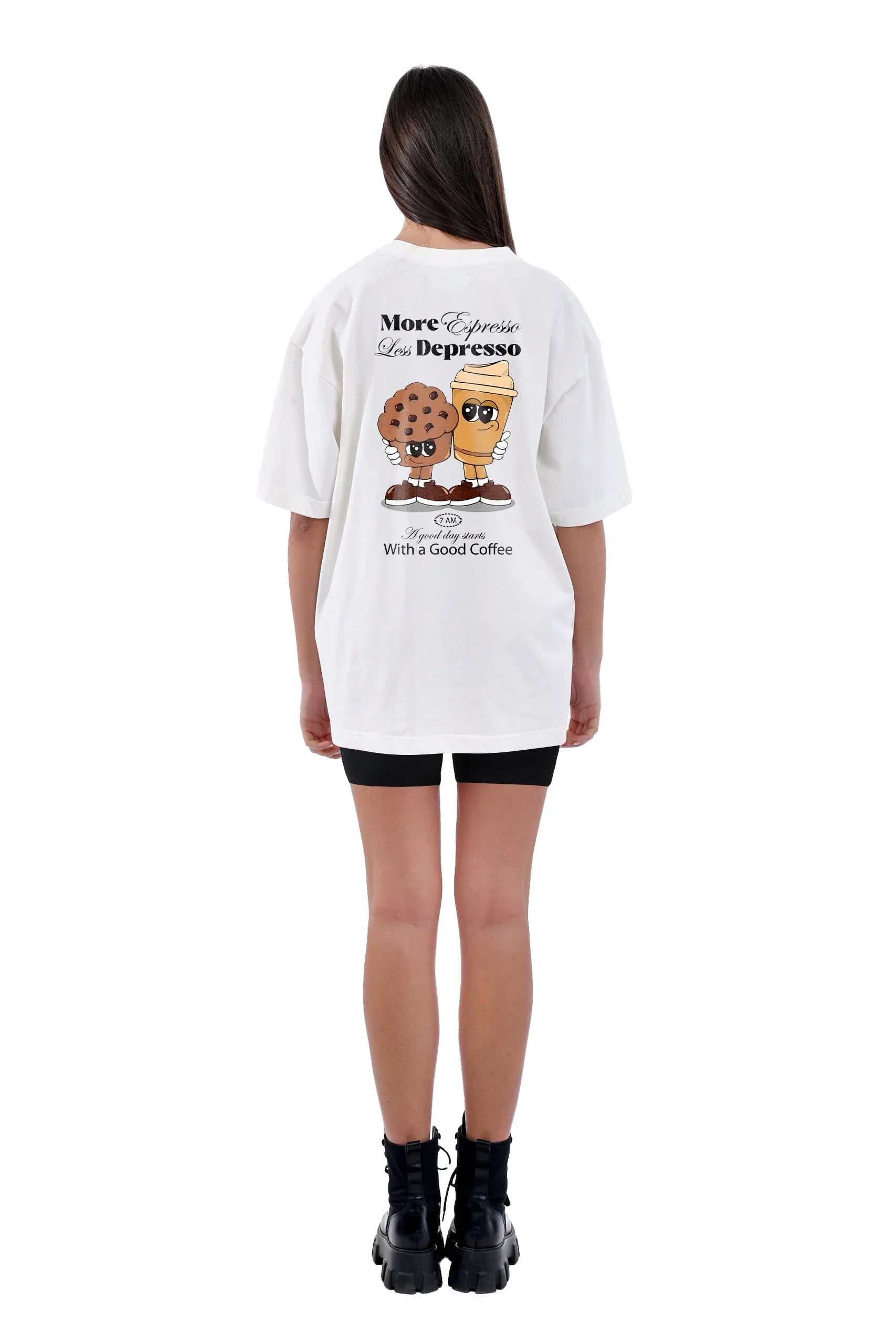 Espresso Unisex t-shirt oversized t-shirt - Bellbum
