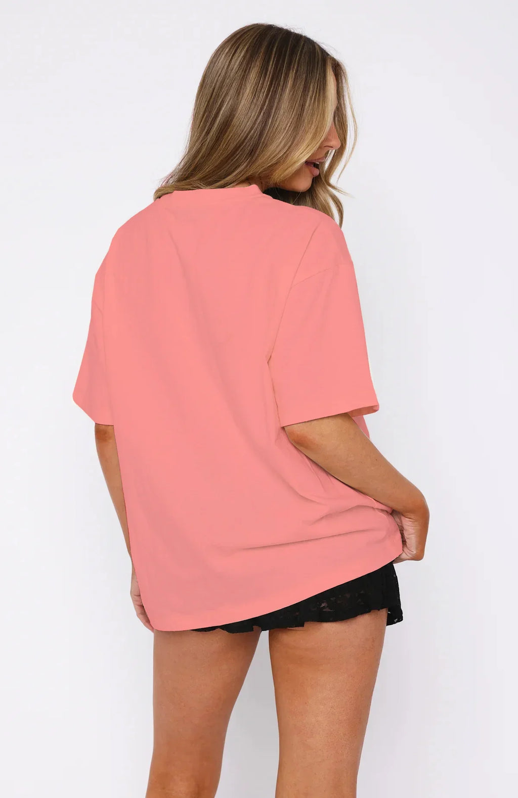 Overworked & Underf*cked Slogan Oversized Tee | Beige Unisex Cotton Streetwear - Bellbum