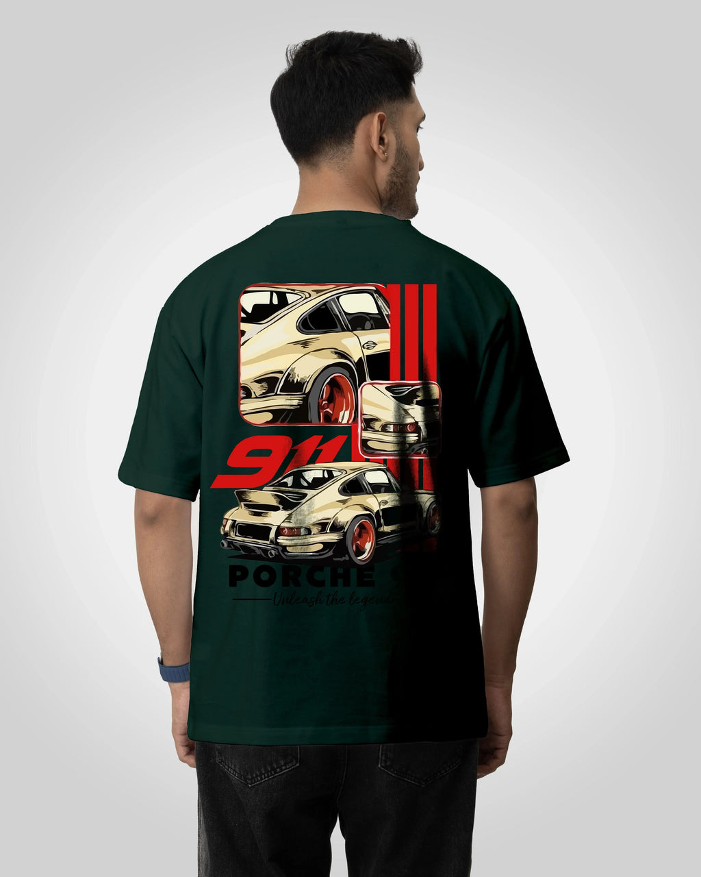 Porsche 911 Unisex oversized T-shirt - Bellbum