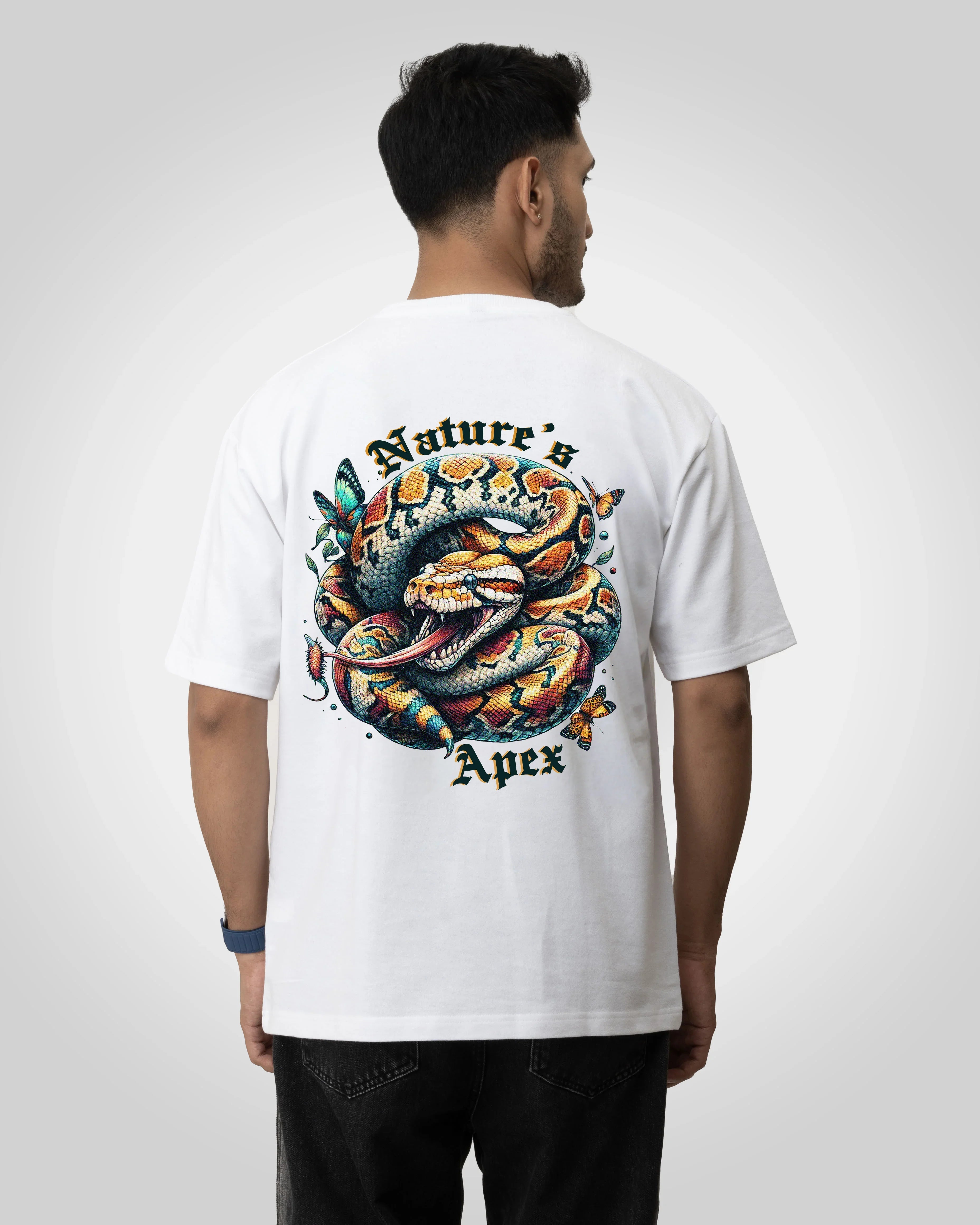 Nature’s Apex: Strength in Silence Unisex t-shirt oversized t-shirt - Bellbum