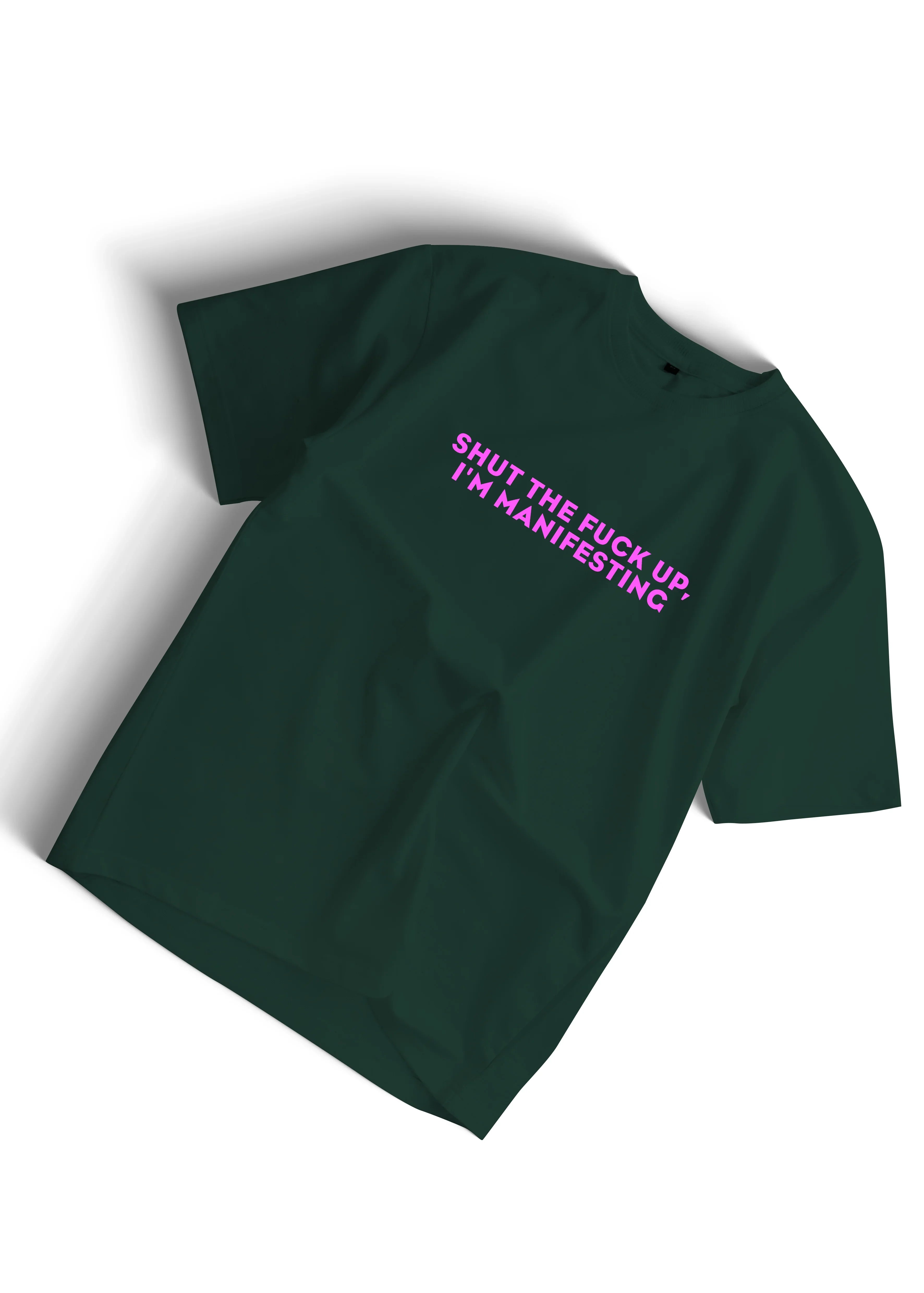 Manifestation Mode Oversized Unisex Graphic T-Shirt – Bold Statement Tee - Bellbum