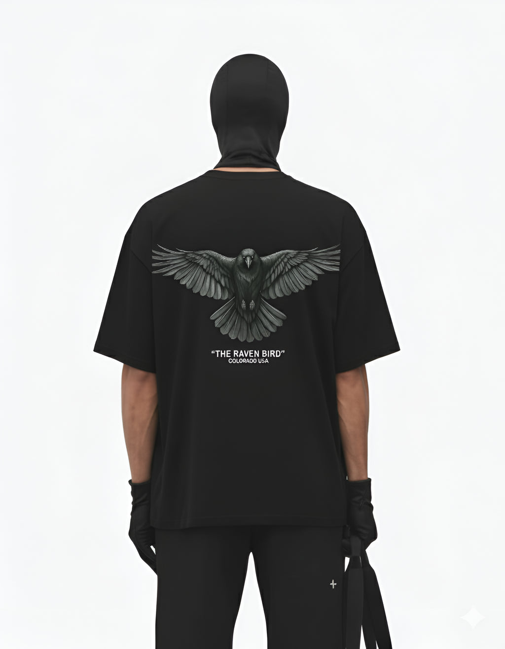 RAVEN T-shirt Oversized T-Shirt Black