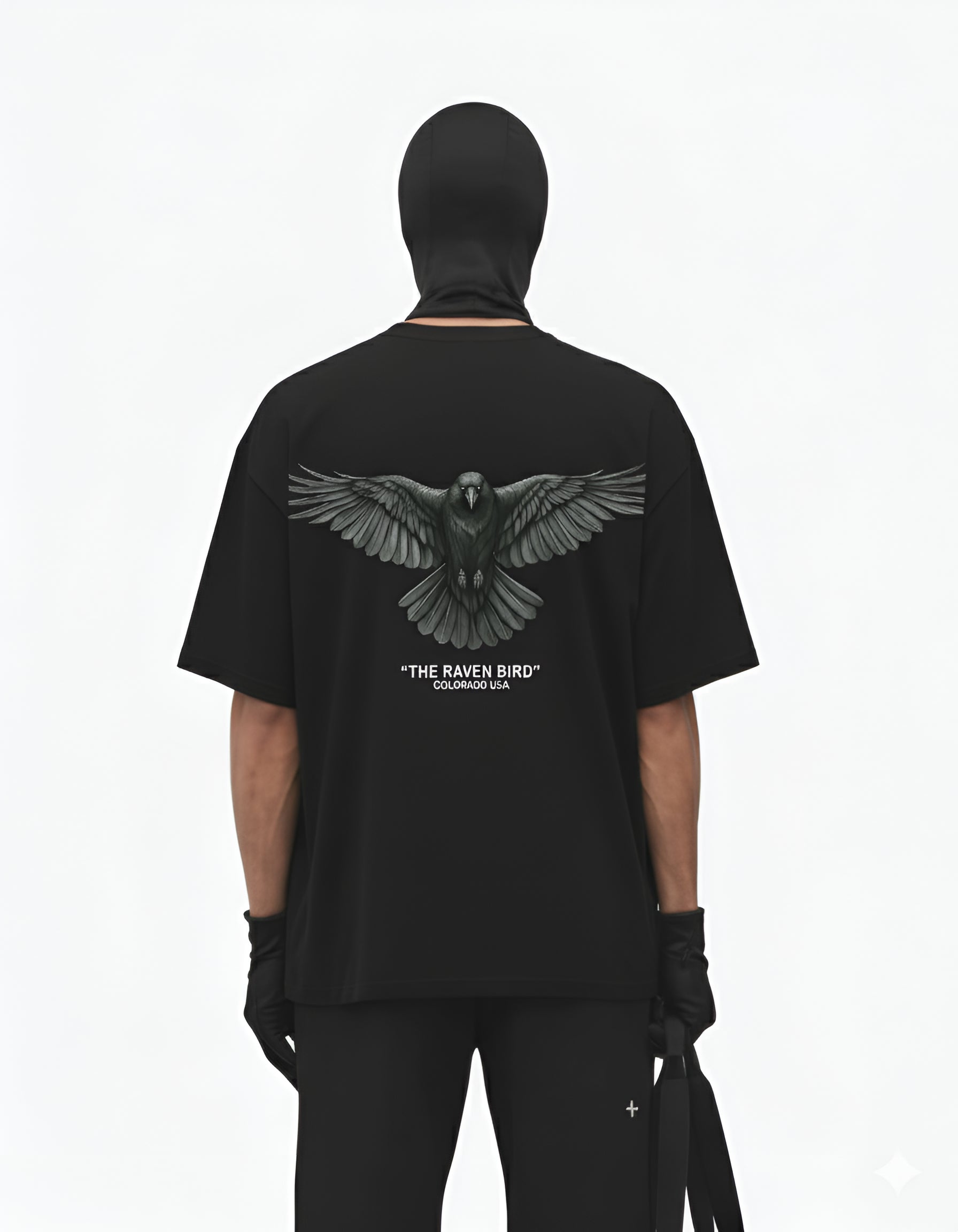 RAVEN T-shirt Oversized T-Shirt Black