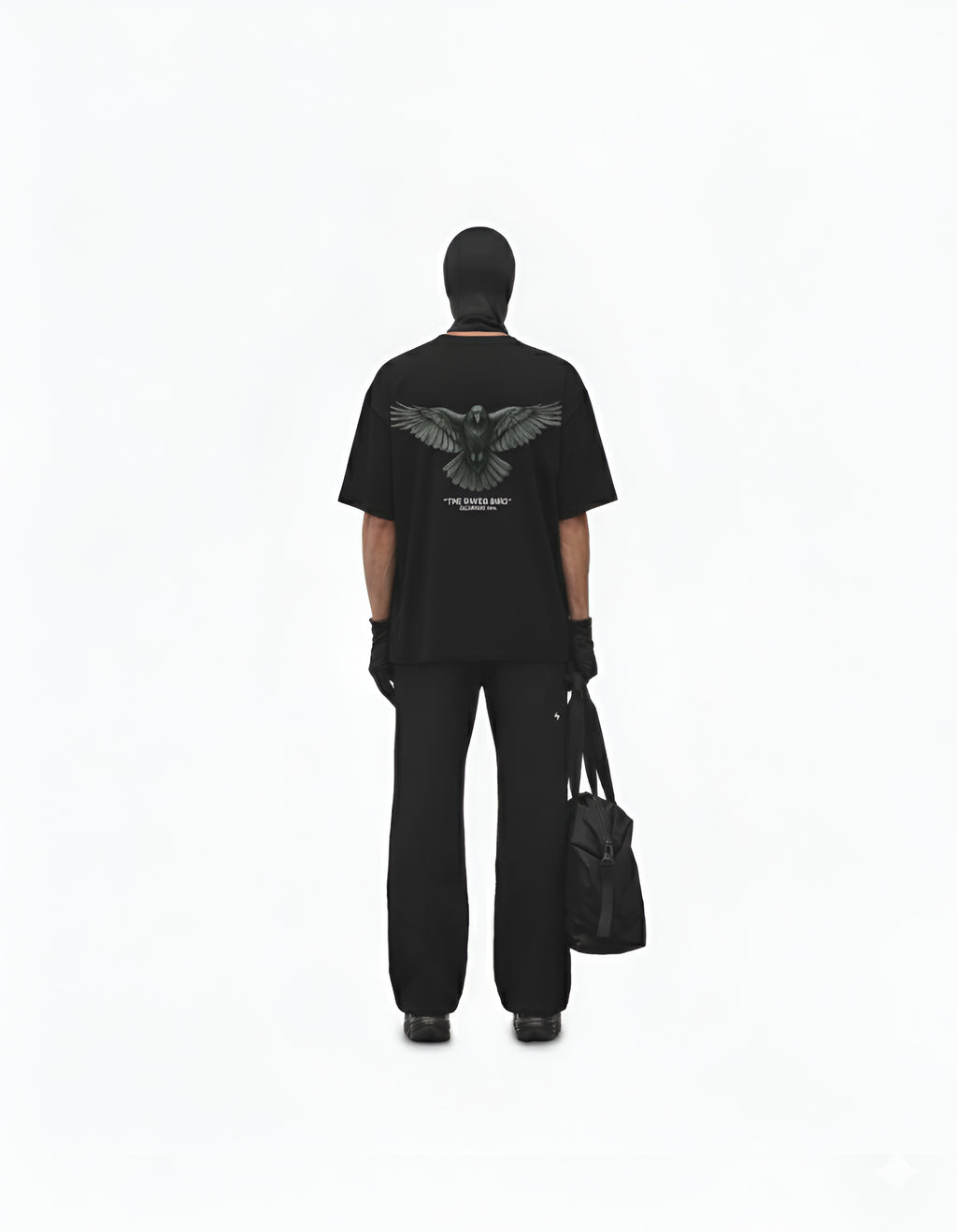 RAVEN T-shirt Oversized T-Shirt Black