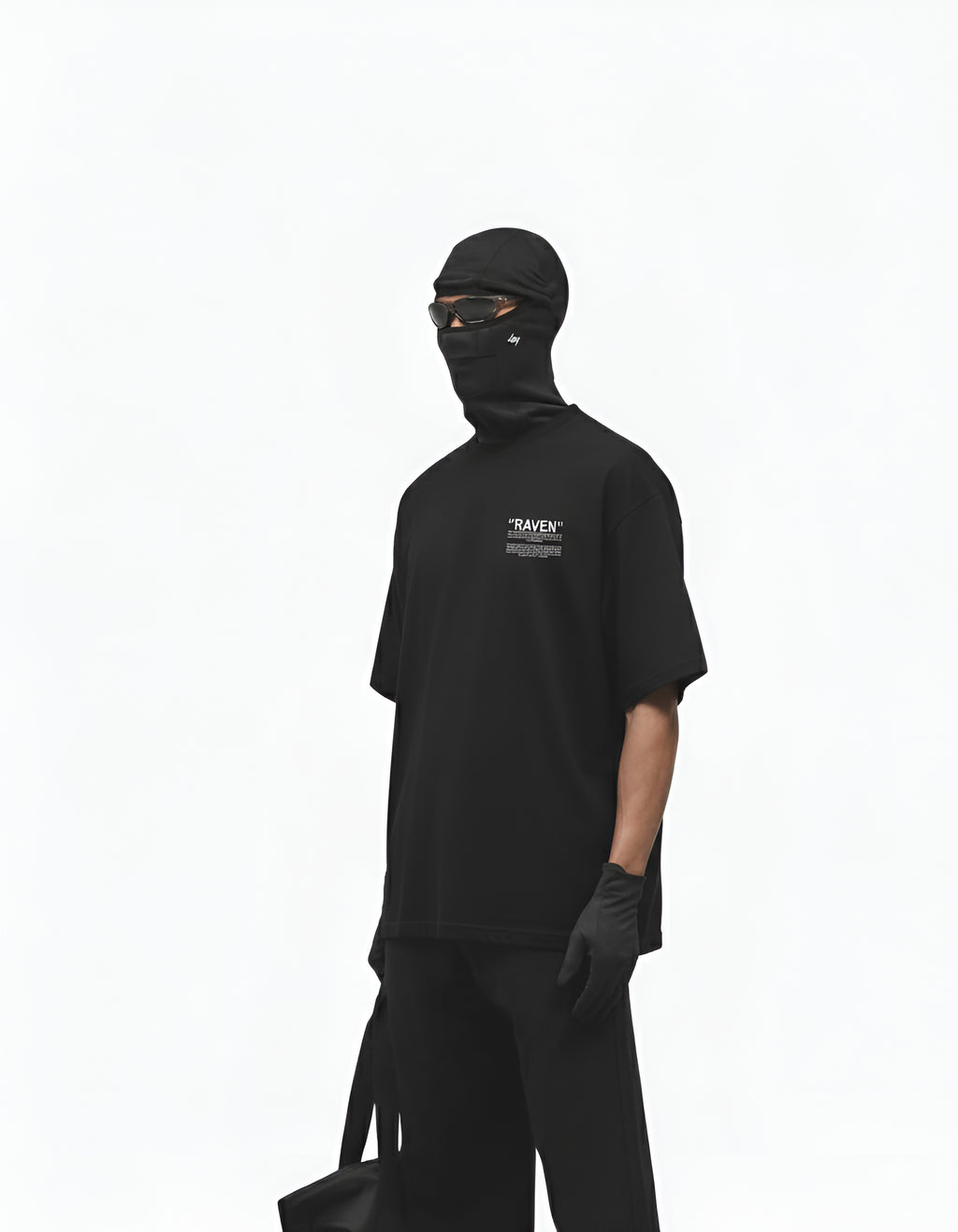 RAVEN T-shirt Oversized T-Shirt Black