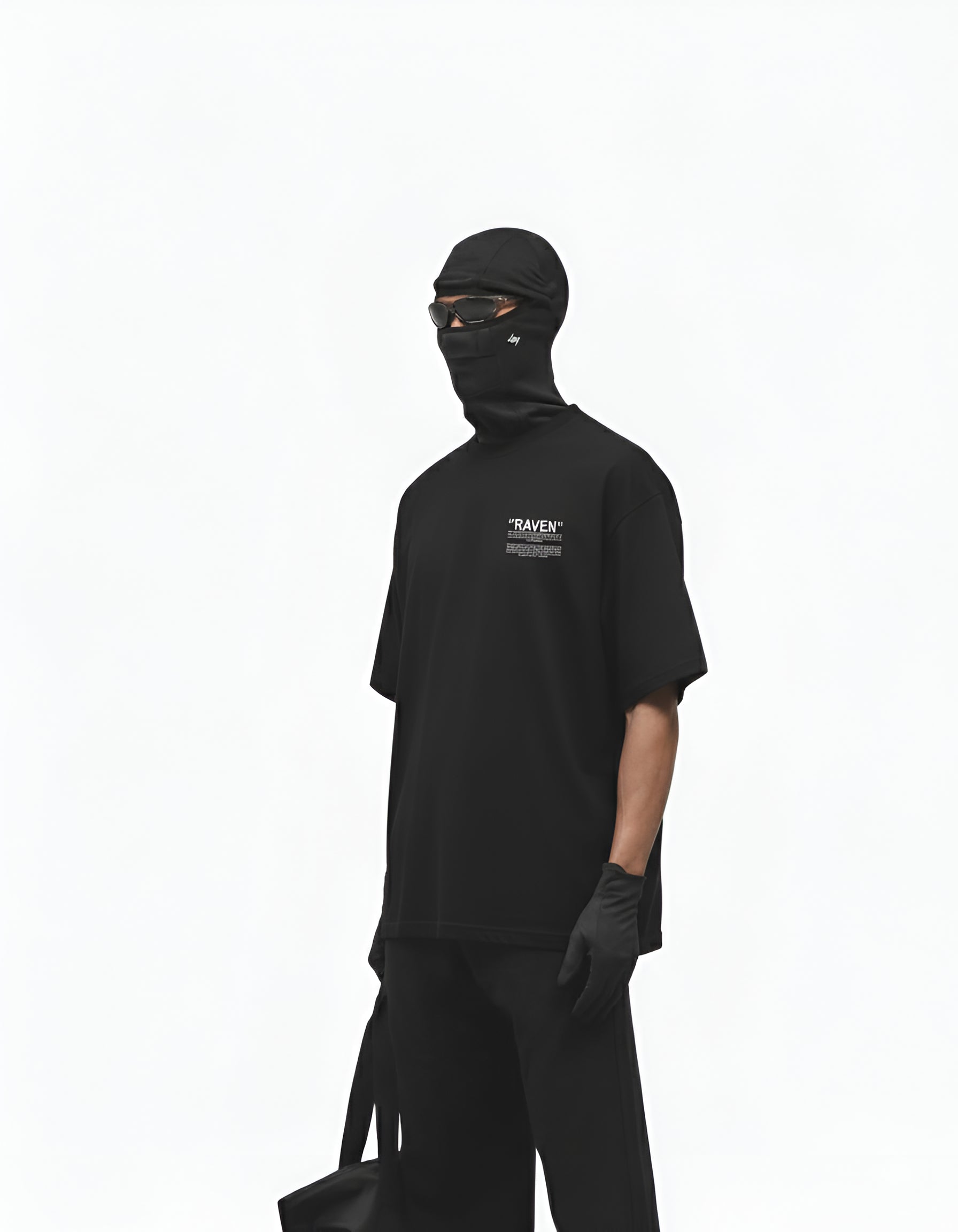RAVEN T-shirt Oversized T-Shirt Black