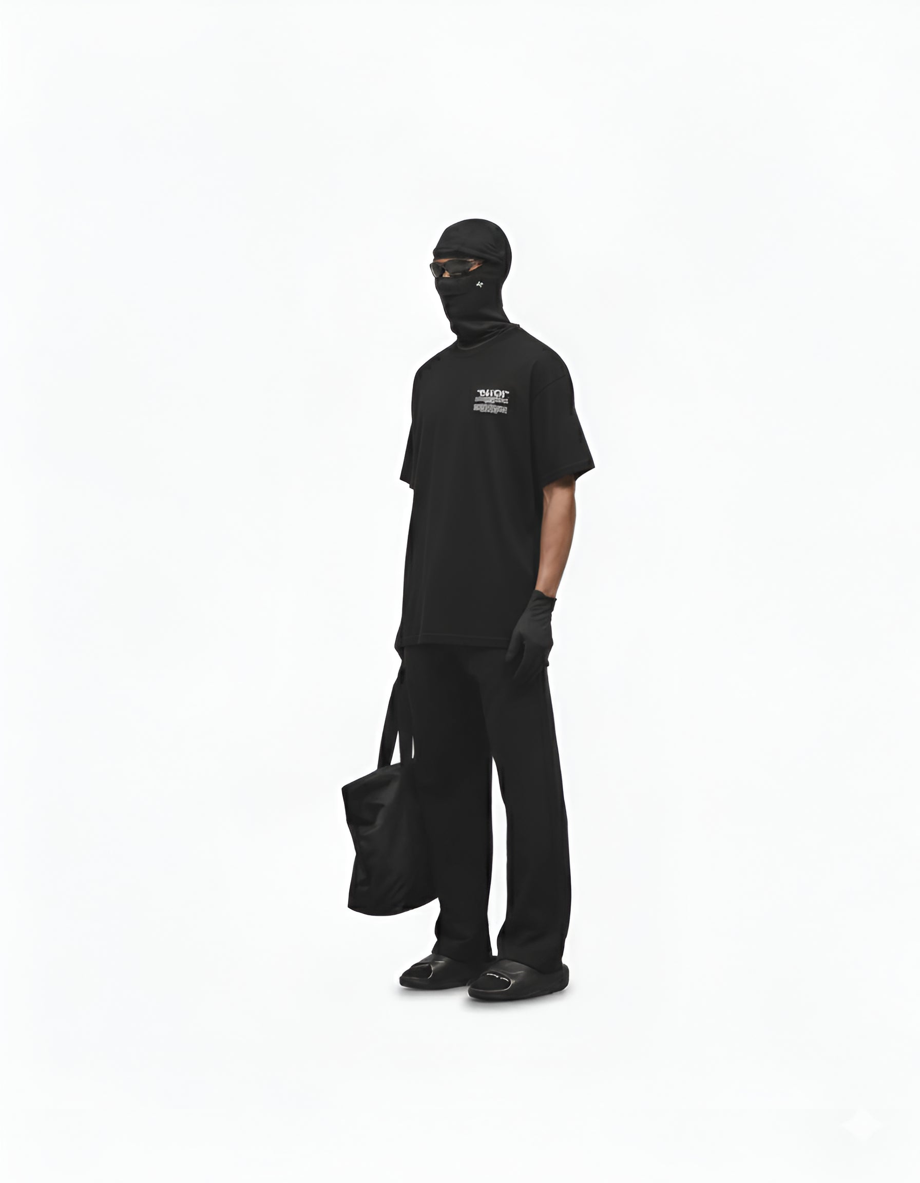 RAVEN T-shirt Oversized T-Shirt Black