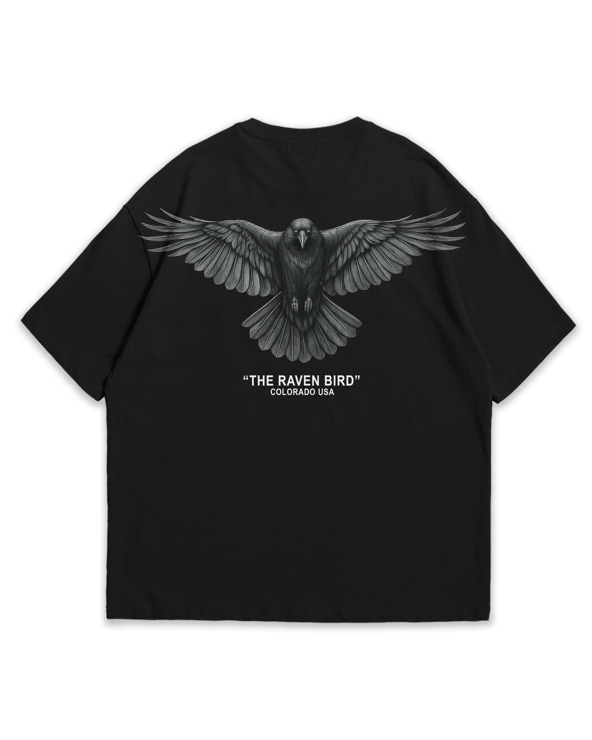 RAVEN T-shirt Oversized T-Shirt Black