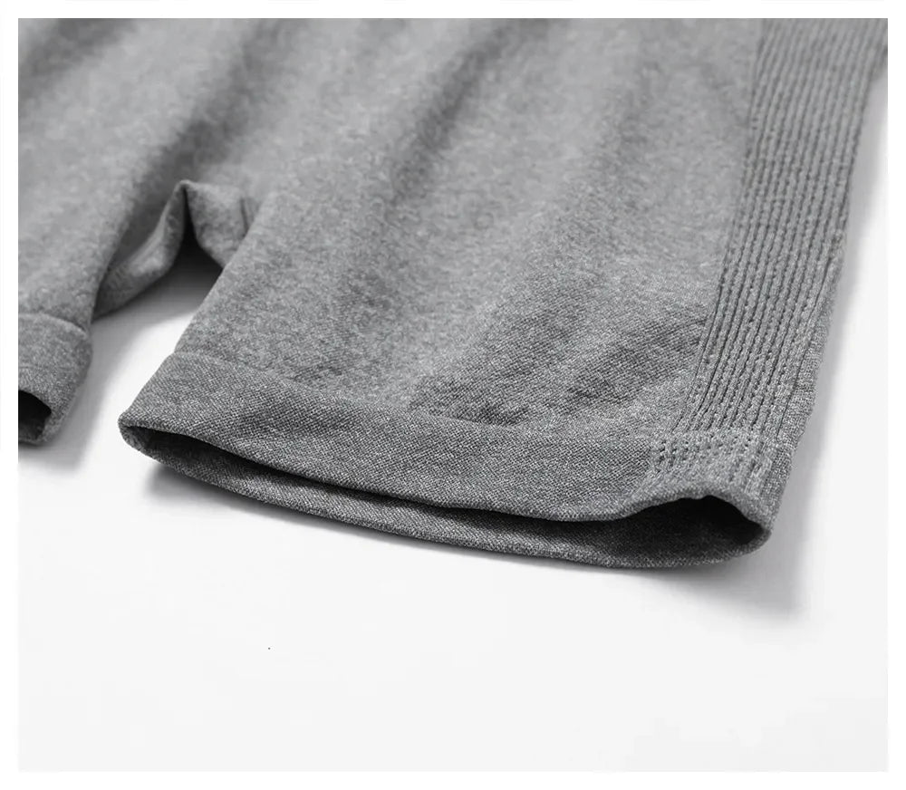 Bellbum Yoga Shorts Grey Spandex - Bellbum