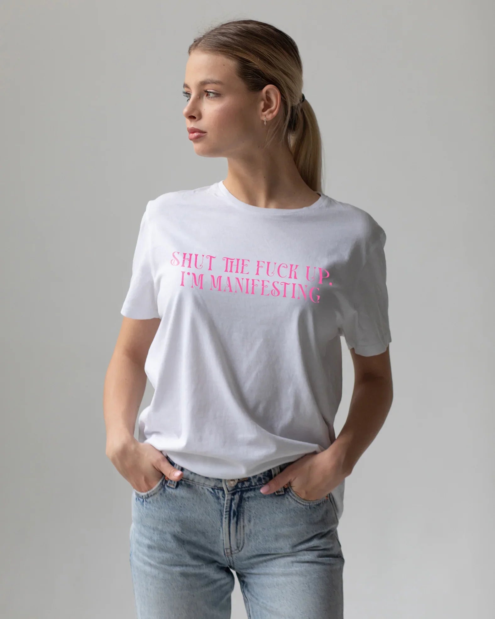 Manifest Unisex t-shirt oversized t-shirt - Bellbum