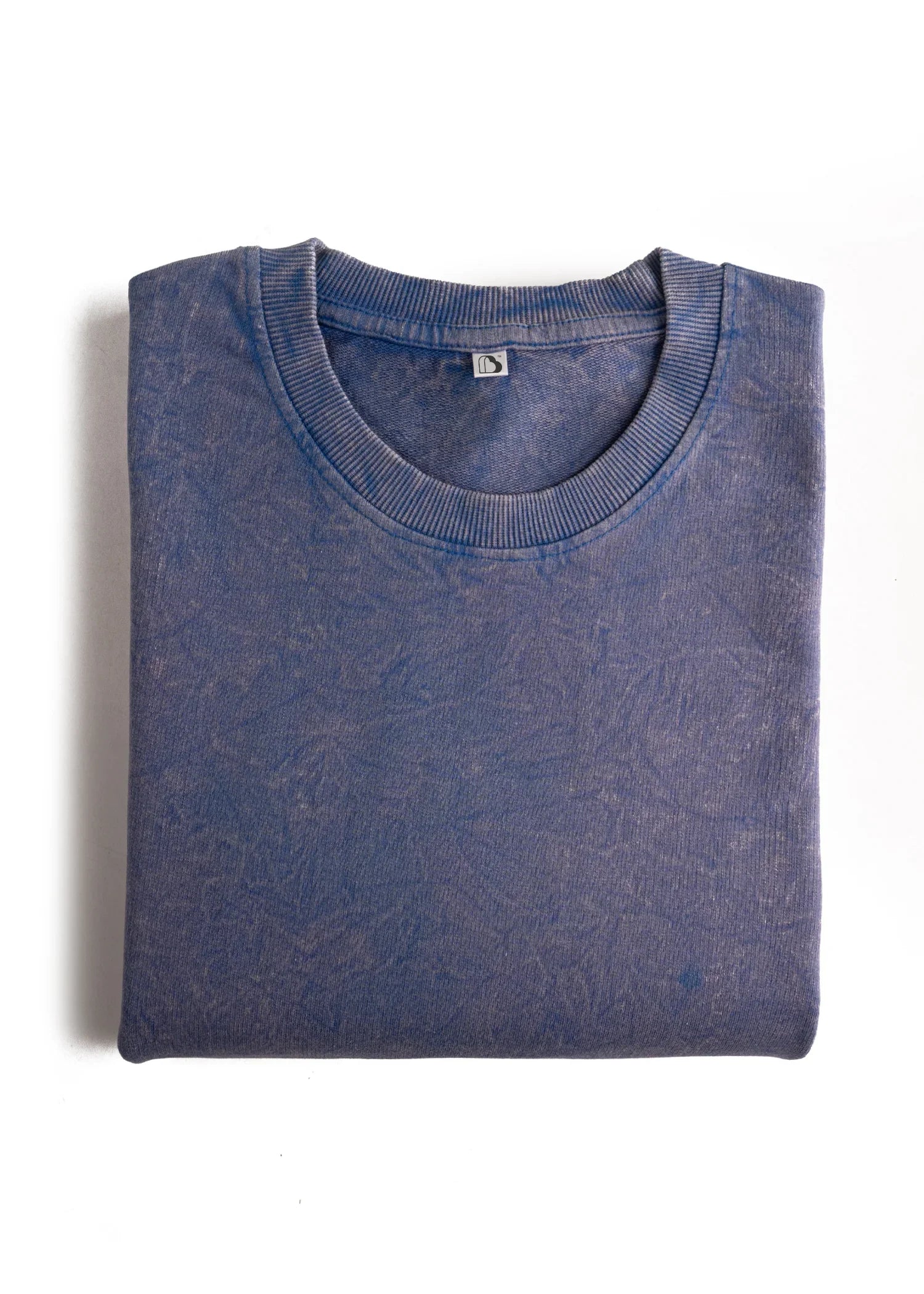Stormy Sky Acid Wash Oversized T-Shirt - Bellbum