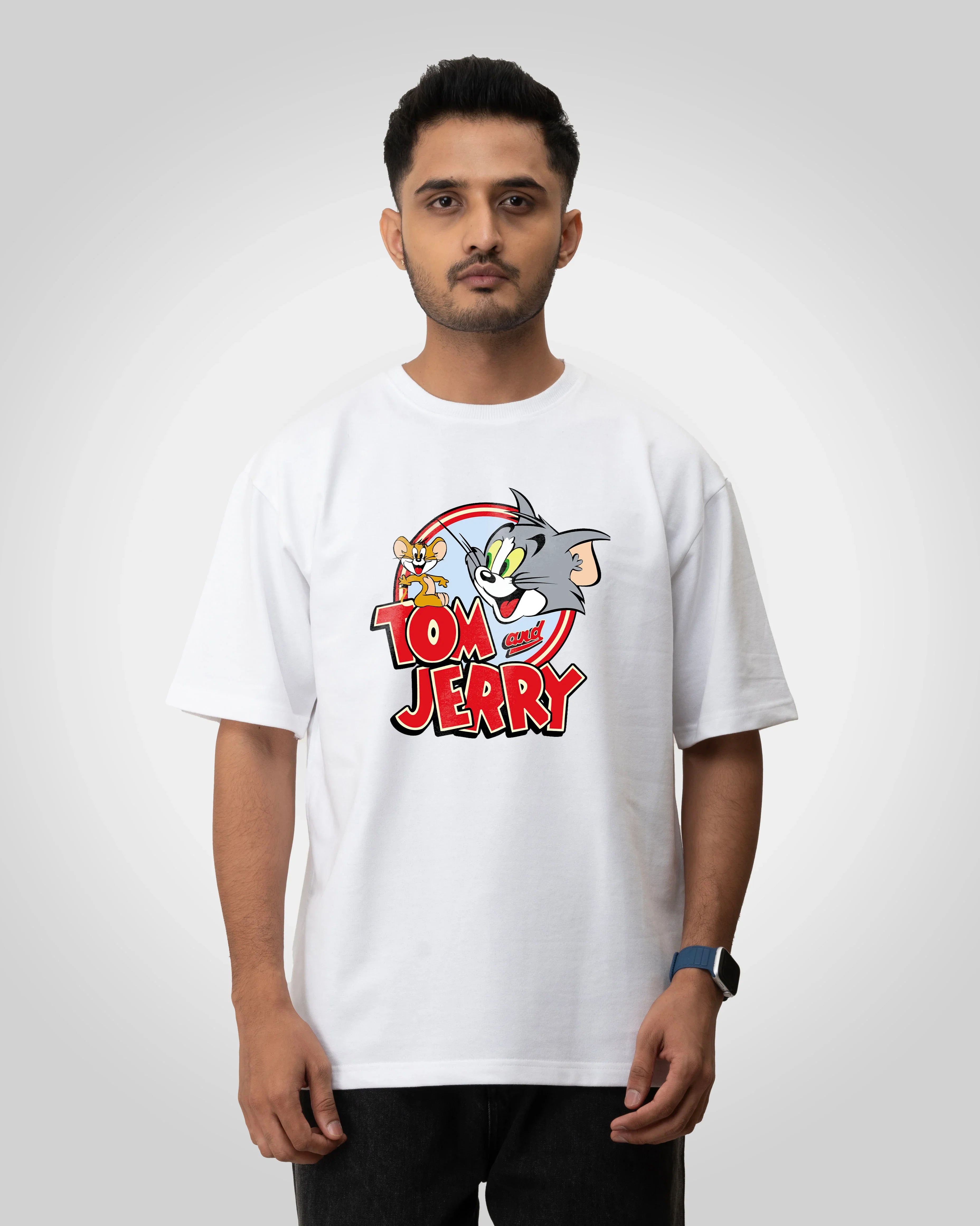 Tom & Jerry-01 Unisex t-shirt oversized t-shirt - Bellbum