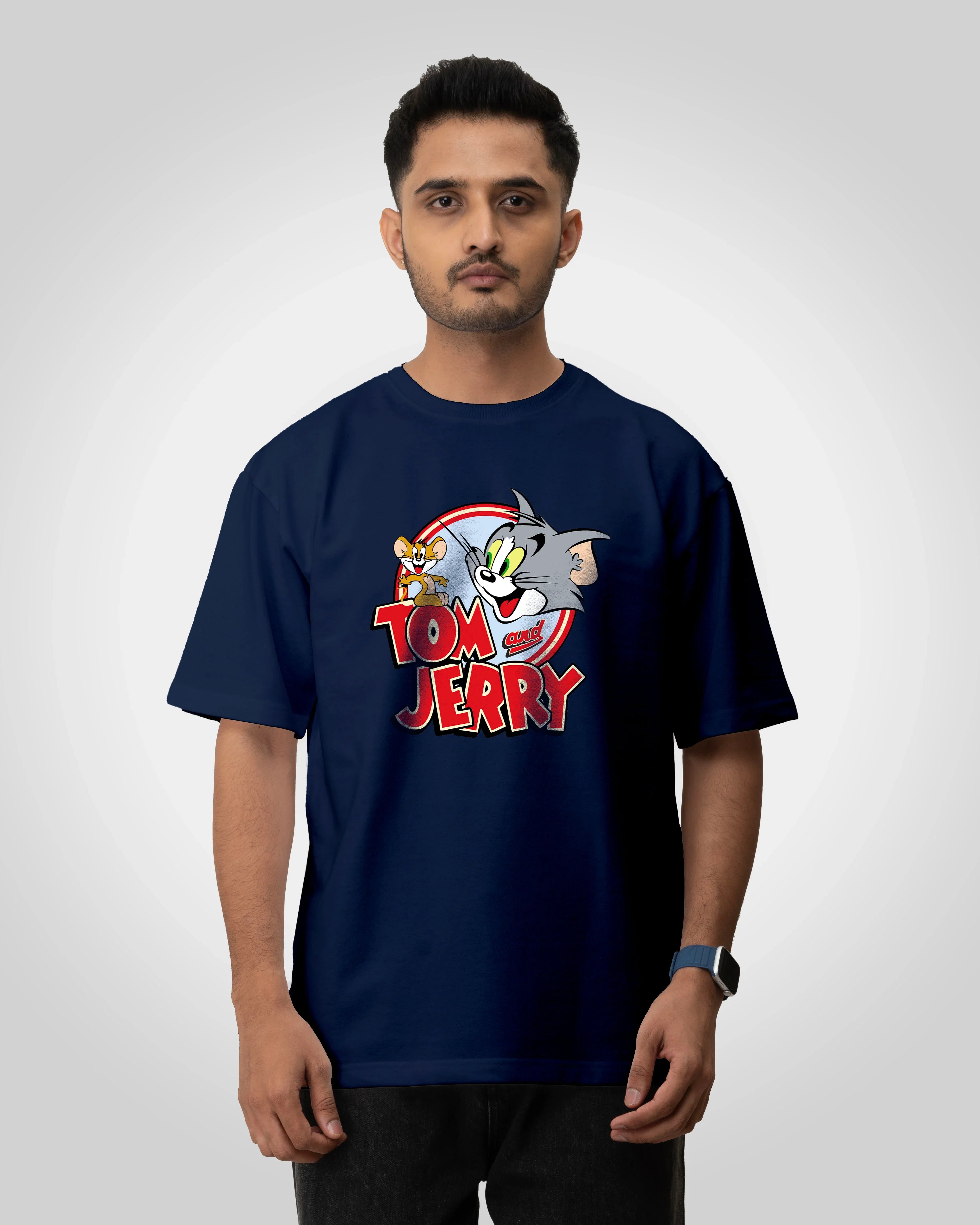 Tom & Jerry-01 Unisex t-shirt oversized t-shirt - Bellbum