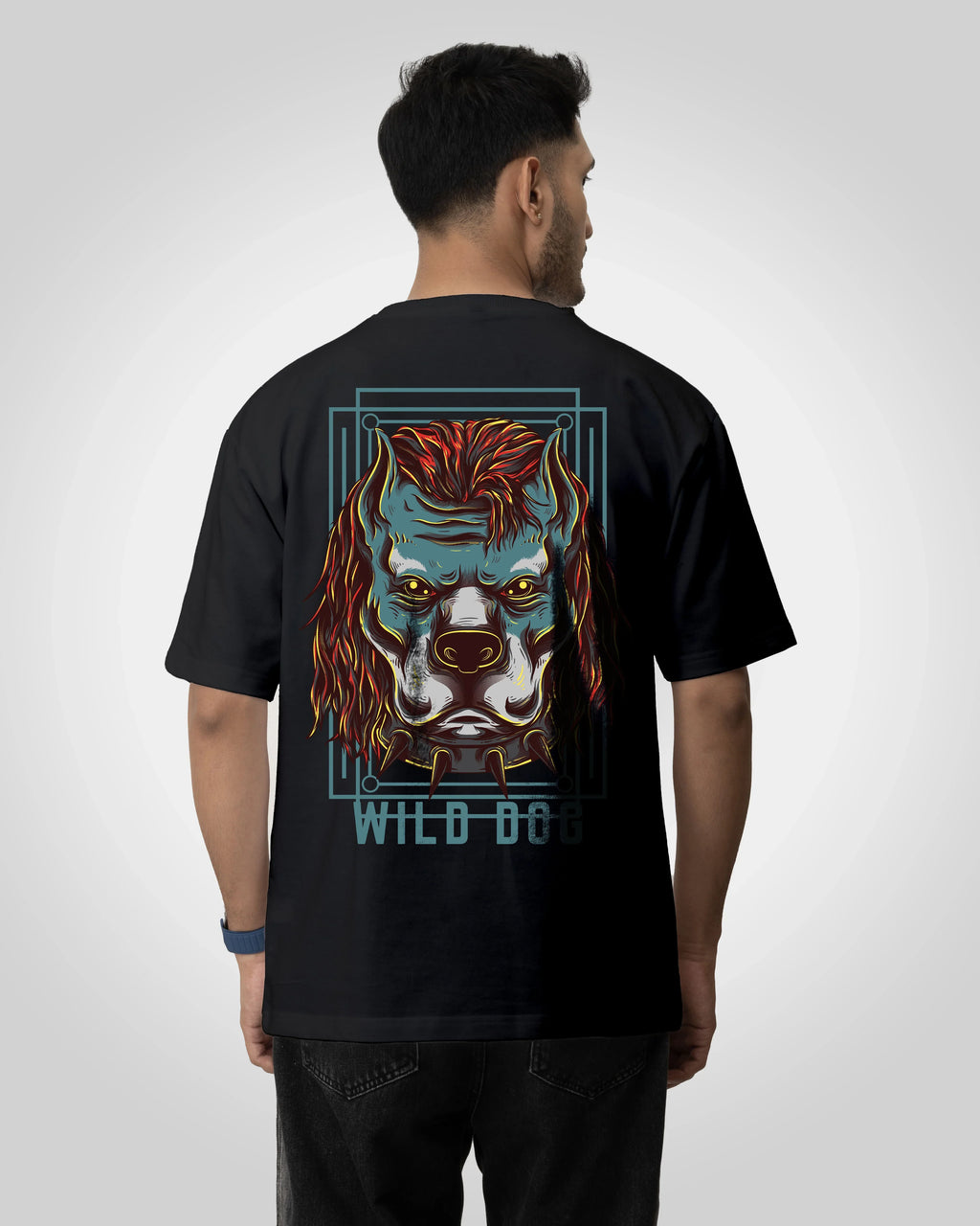 Wild dogs Unisex t-shirt oversized t-shirt - Bellbum