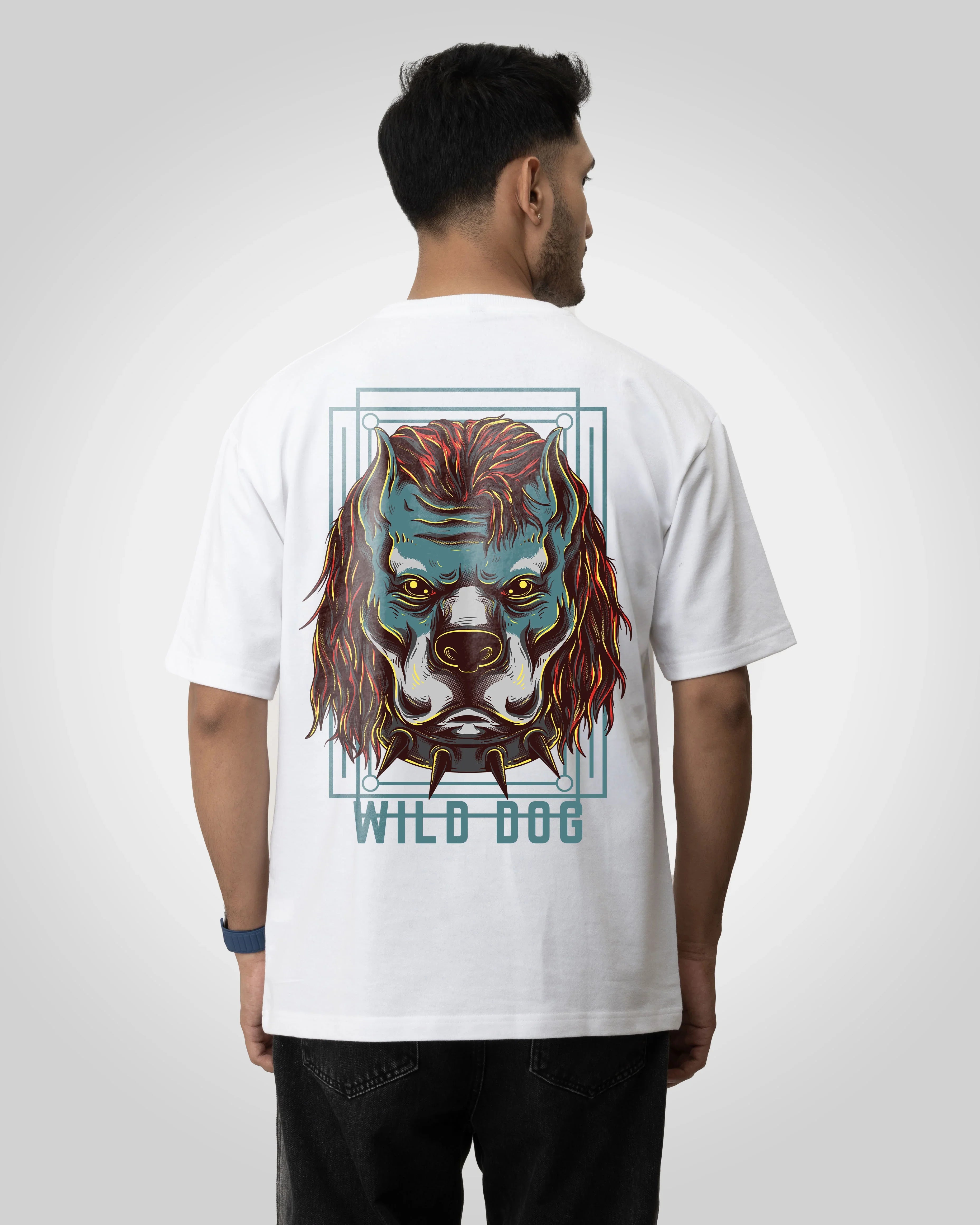 Wild dogs Unisex t-shirt oversized t-shirt - Bellbum