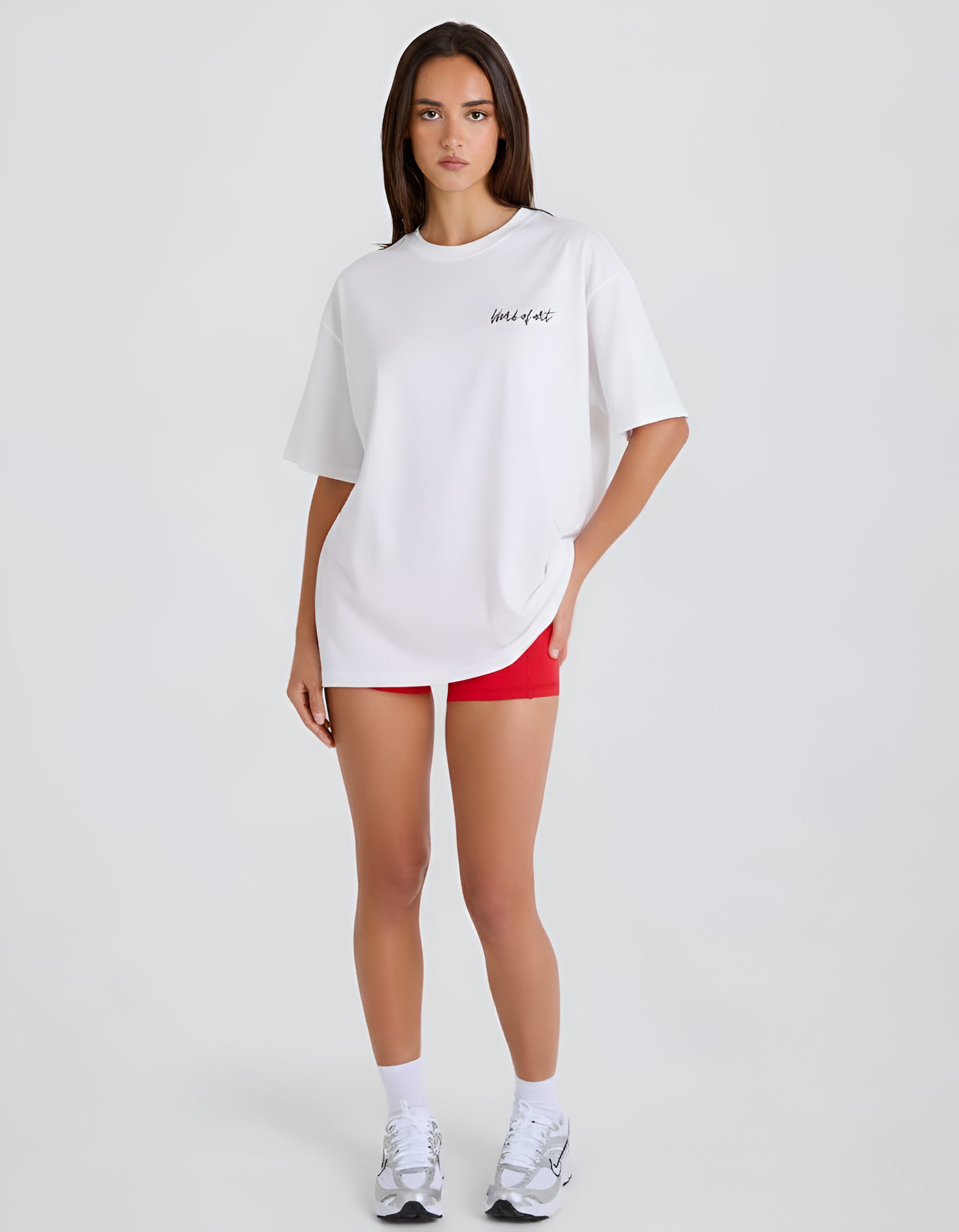 Work of Art Oversized T-Shirt White