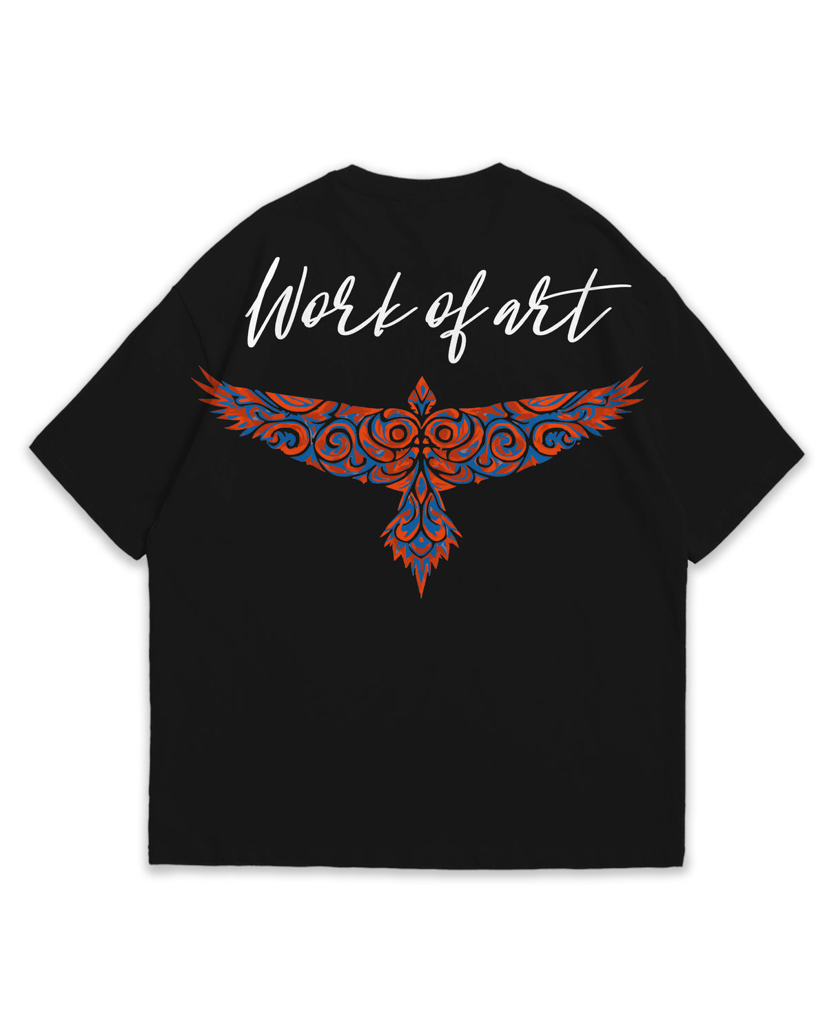 Work of Art Oversized T-Shirt Black