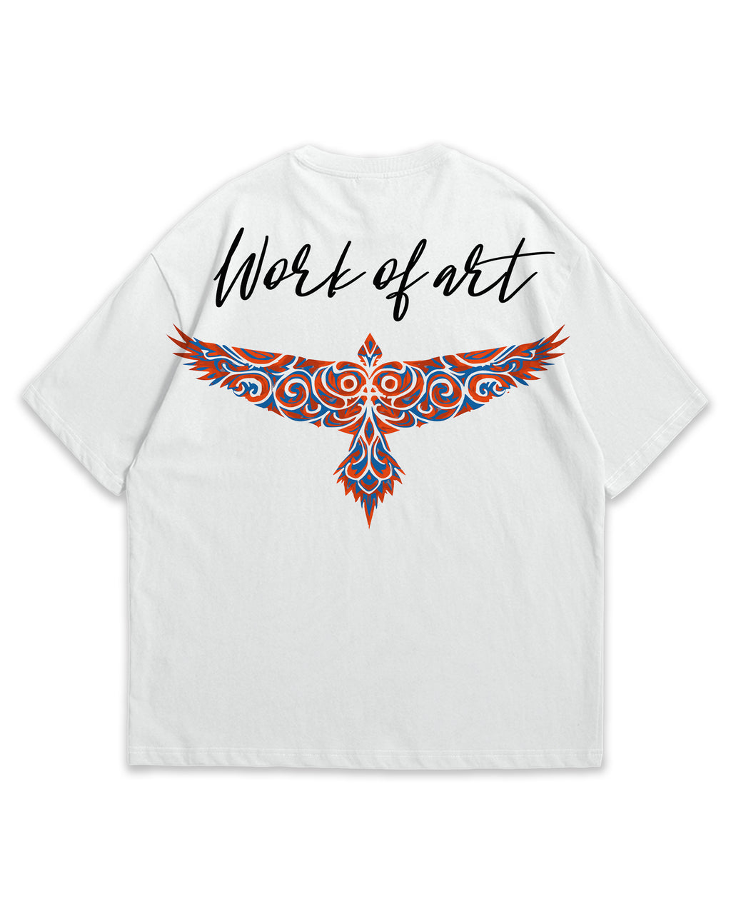 Work of Art Oversized T-Shirt White