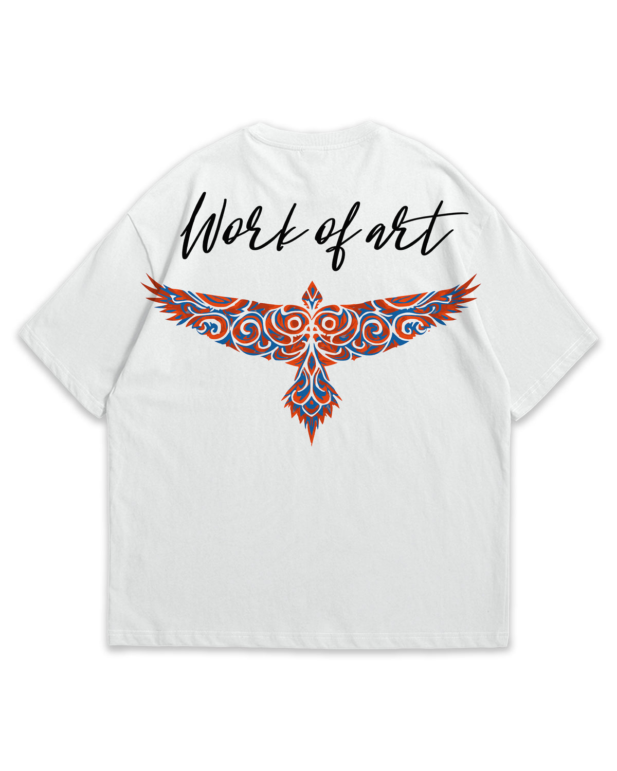 Work of Art Oversized T-Shirt White