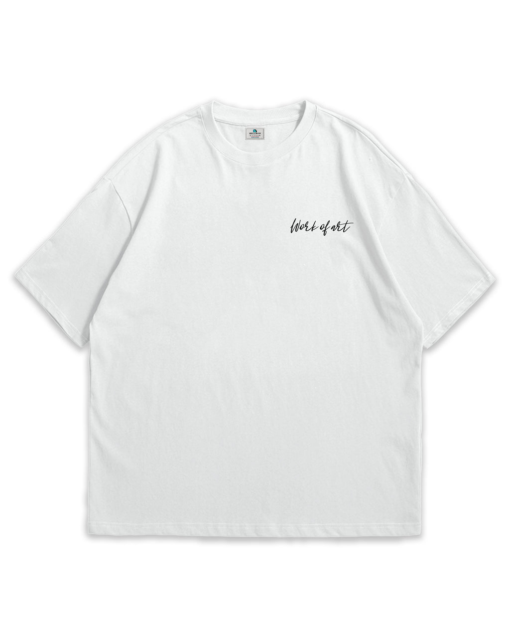 Work of Art Oversized T-Shirt White
