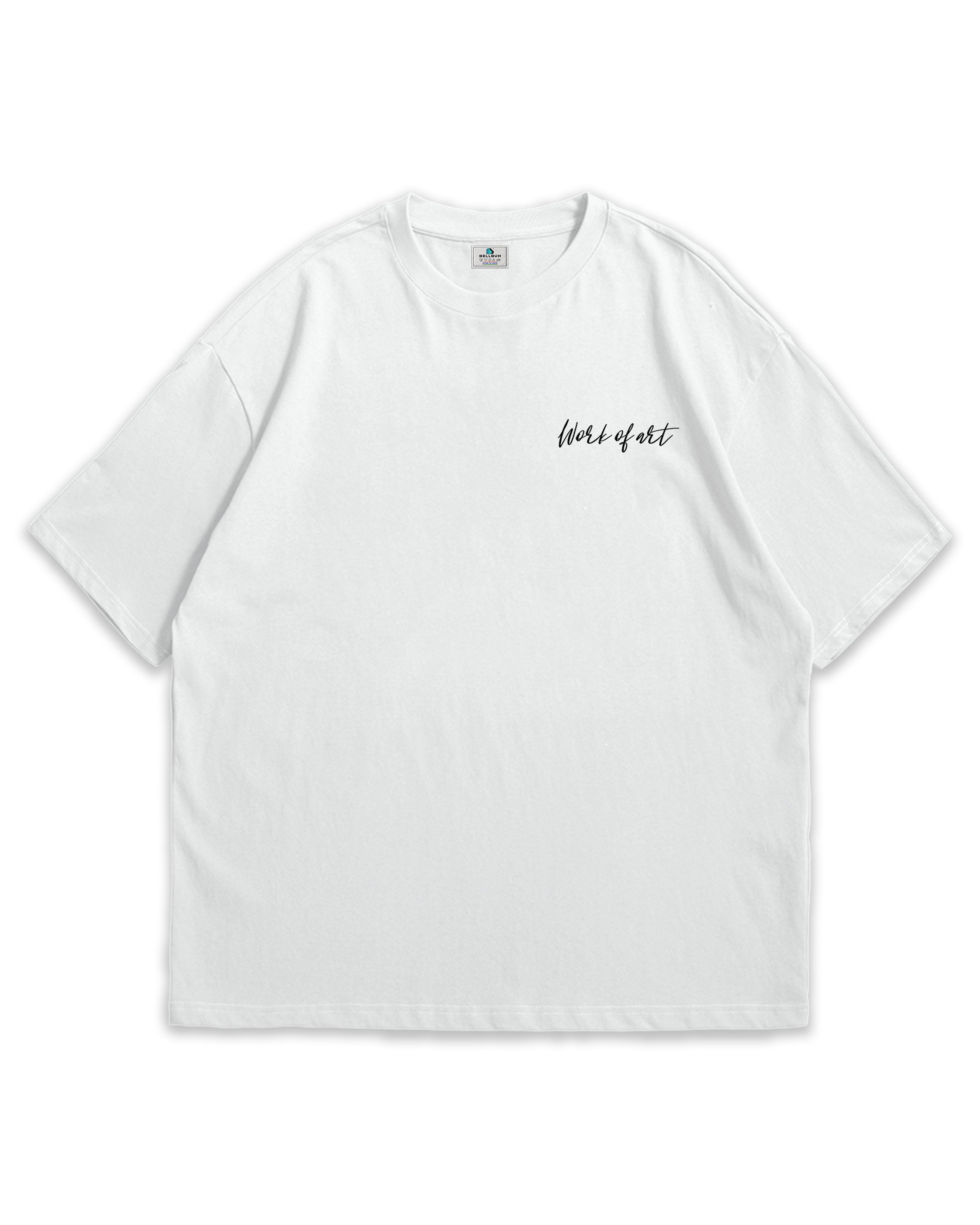 Work of Art Oversized T-Shirt White