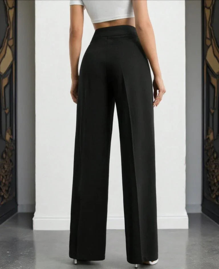 Bellbum Casual Trouser Black Lycra - Bellbum