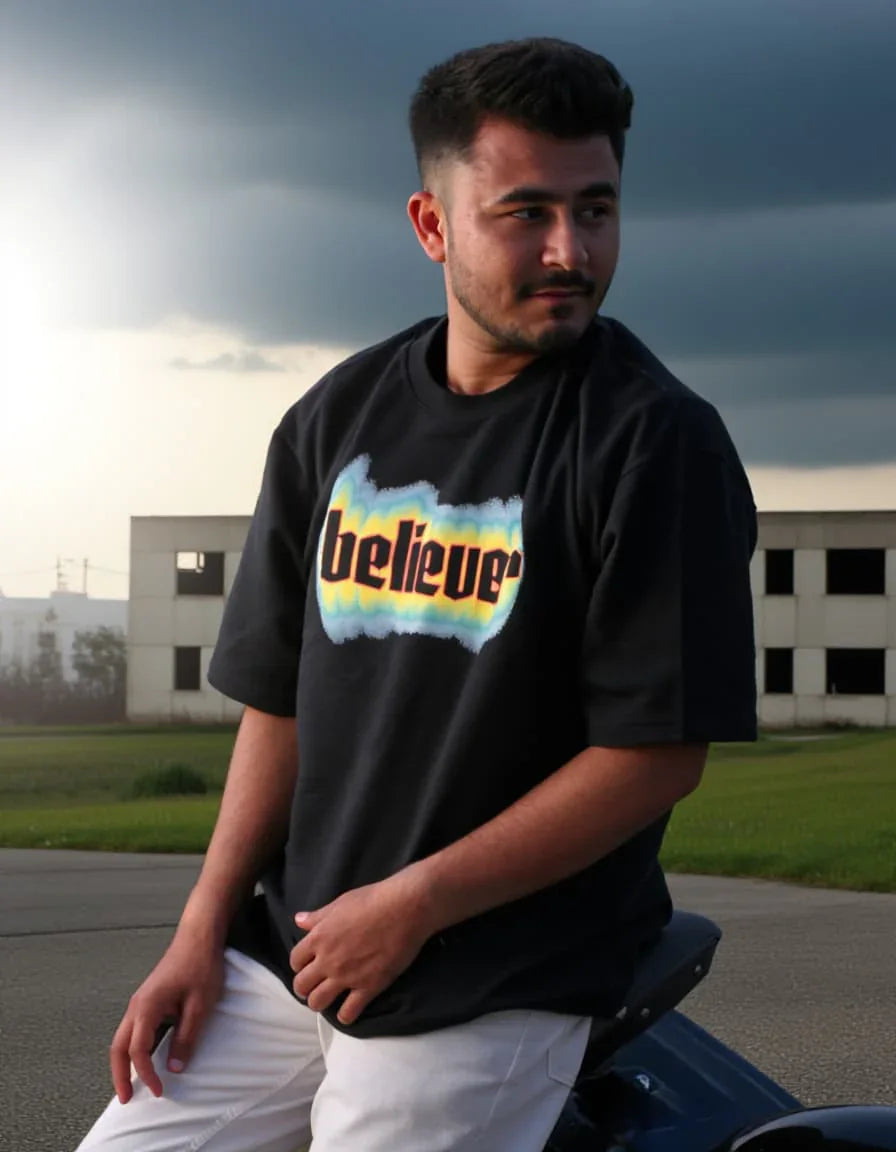 Believer Unisex t-shirt oversized T-shirt